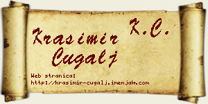 Krasimir Čugalj vizit kartica